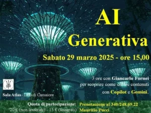 Workshop: Creare Contenuti con l'Aiuto dell'AI Generativa di Copilot e Gemini